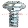 Винт с крестообразным шлицем М6х10 оцинкованный DKC CM010610