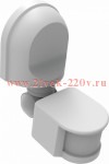 Датчик движения инфракрасный ДДИ-101 02 1200Вт 2-12м 180град. бел. SchE 60131DEK