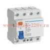 Устройство защитного отключения NL1-100 3P+N 80А 300мА тип AC 6кА (R) AX CHINT 216706