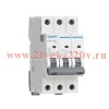 Выключатель автоматический 3п 6А 4.5кА NB8-40J х-ка D (R) CHINT 320731
