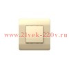 Переключатель перекрестный 1-кл. NEW3-E 10А шампань CHINT 431384