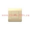 Розетка компьютерная NEW3-E 1хRJ45 шампань CHINT 431416