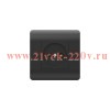 Розетка 1-м NEW3-E 16А без заземл. защ. шторки черн. CHINT 431486
