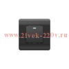 Выключатель 1-кл. NEW3-E 10А без фиксации с индикацией черн. CHINT 431477