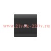 Розетка телевизионная SAT 1-м коннектор черн. NEW3-E CHINT 431488