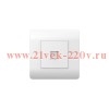 Розетка компьютерная NEW3-E 1хRJ45 бел. CHINT 431540