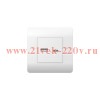 Розетка USB NEW3-E тип A+C 5В/21А бел. CHINT 431551