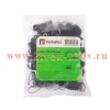 Скоба пластиковая СНК 9 черн. (уп.100шт) Fortisflex 103930
