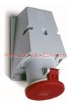 Розетка для накладного монтажа ABB 363 RS6 IP44 63A 3P+E
