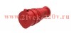 Розетка MultiSet 2К+З кабельная 16А 250В IP44 каучук красн. SE MST4402RD