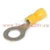 Наконечник кабельный кольцевой изолированный НКИ 6.0-8 EasyFix КВТ 90898