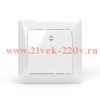 Переключатель проходной 1-кл. СП AVA 10А IP20 в сборе бел. TOKOV LIGHTTKL-AV-P1F-C01