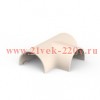 Тройник Systeme Electric MultiSet для кабель-канала 20х12 кремовый IMT20124BE