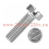 Винт DIN84 с цилиндрической головкой оцинк. М4х16 (уп.18шт) Tech-Krep 102983