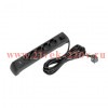 Удлинитель с сетевым фильтром 5х5м с автовыкл. 2 USB КГ 3х1.5кв.мм черн. Kranz 13-4703