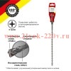 Бур по бетону 6х260мм крестовая пластина SDS PLUS Kranz KR-91-0804