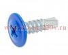 Саморез ШСММ св. 4.2х16 син. KP RAL 5010 (уп.200шт) Tech-KREP 125527