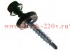 Саморез КР св. 4.8х35 RAL-6002 зел. (уп.250шт) Tech-KREP 103178