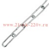 Цепь длиннозвенная DIN 763 (LLC) 2мм-накл. (уп.80м) Tech-KREP 103330