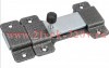Задвижка накладная ЗЩ-015 115х70 плоский ригель (L154) серебр. (пакет) Tech-Krep 148365