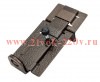 Задвижка накладная ЗЩ-029 106х66 плоский ригель (L146) медь (пакет) Tech-Krep 148376