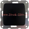 Выключатель 1-кл. СП DEA 10А механизм черн. металлик Kranz KR-78-0320