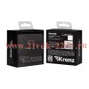 Выключатель 1-кл. СП ROUND MIELE 10А с подсветкой титан Kranz KR-78-0713-2