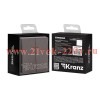 Выключатель 2-кл. СП STRONG MIELE 10А с подсветкой графит Kranz KR-78-0714-6