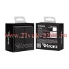 Выключатель 2-кл. СП STRONG MIELE 10А с подсветкой антрацит Kranz KR-78-0714-5