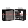Выключатель 1-кл. СП ROUND MIELE 10А проходной переключатель с подсветкой титан Kranz KR-78-0716-2