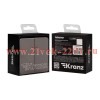 Выключатель 2-кл. СП ROUND MIELE 10А с подсветкой титан Kranz KR-78-0714-2