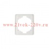 Рамка 1-постовая MIELE Kranz бел. KR-78-0751-1