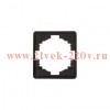 Рамка 1-постовая MIELE черн. Kranz KR-78-0751-3