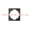 Рамка 1-постовая MIELE антрацит Kranz KR-78-0751-5
