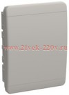 Щит встраиваемый пластиковый ЩРВ-П-24 TEKFOR 24м белый IP41 IEK (01-02-045)
