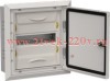 Щит металлический встраиваемый ЩРв-12 (1х12) 380х365х130 IP31 TITAN5 IEK серый