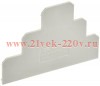 Заглушка для CTS-ML 3 ур. 2.5кв.мм сер. IEK YCT13-00-3-K03-002-ZGL
