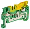 Колодка клеммная CP-PEN земля 1.5кв.мм жел./зел. IEK YCT21-00-K52-001