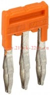 Перемычка гребенчатая для CP 1.5кв.мм 3PIN IEK YCT20-00-K03-001-EC-3P