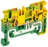 Колодка клеммная CP-PEN земля 2.5кв.мм жел./зел. IEK YCT21-00-K52-002