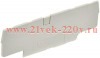 Заглушка для CP-MC 4 вывода 4кв.мм сер. IEK YCT22-00-4-K03-004-ZGL