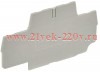 Заглушка для CP-ML 2 ур. 2.5кв.мм сер. IEK YCT23-00-2-K03-002-ZGL