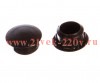 Заглушка декоративная 12мм темн.-корич. (уп.30шт) Tech-Krep 108883