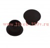 Заглушка декоративная 14мм черн. (уп.30шт) Tech-Krep 108892