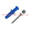 Саморез ШУц 5.0х60 пот. гол. + дюбель 8х40 (уп.50шт) Tech-KREP 112937