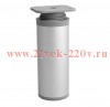 Ножка алюминиевая круглая регулированнаясверху D40х150мм матов. хром накладная Tech-Krep 127773