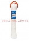Шнур вязаный ПП 4мм с серд. универс. бел. 50м Tech-KREP 139930