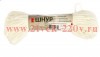 Шнур плетеный ПЭ 3.5мм 16-пряд бел. 30м Tech-KREP 140353