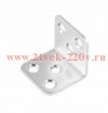 Угол мебельный широкий 40х40х40х2.0 цинк Tech-Krep 141956