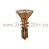 Саморез оконный сверло 3.9х13 желт. цинк (уп.25000шт) Kranz 1505-3913-1